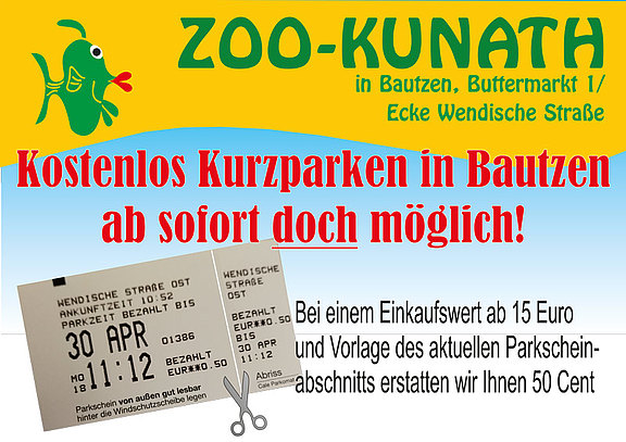 Kostenlos Parken Zoo Geschäft Kunath Bautzen